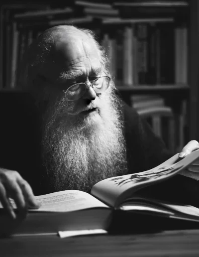 herman de vries, Künstler portriat, Porträt, Fotografie bei quadratmedia